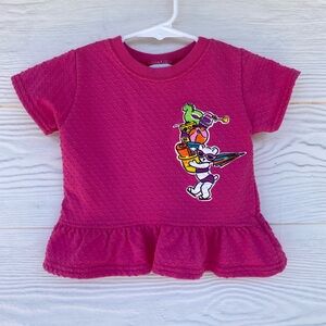 Vintage Carters Ruffle Hem Beach Top Size 18-24 Months ☀️⛱️